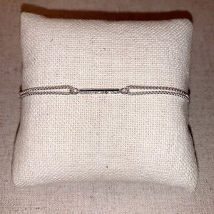 Stella & dot silver bracelet